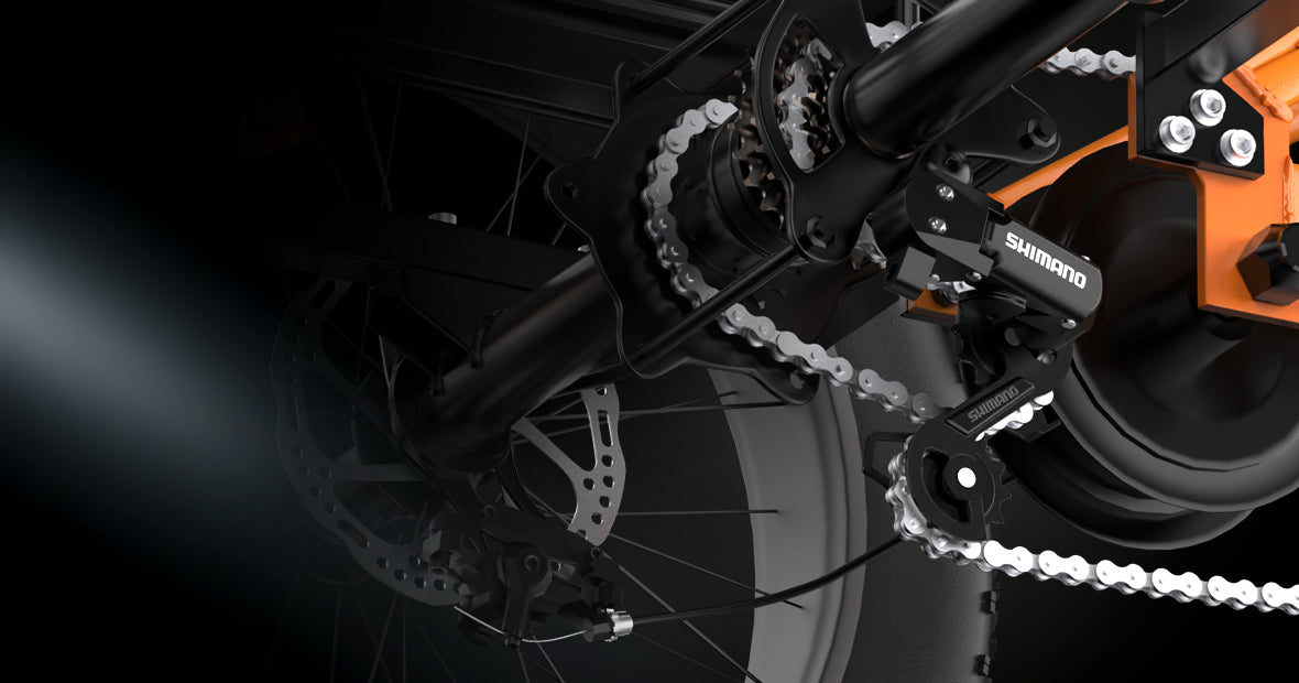 Shimano de 7 velocidades